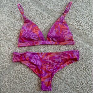 Midori Two-Piece Triangle Bikini with Cheeky Bottoms